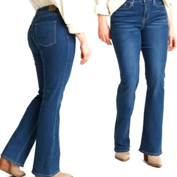 Levi's Women’s 512 Perfectly Shaping Bootcut Jeans 20 - Picture 2 of 9